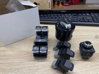 Fensterheber Lichtschalter Spiegelschalter Set 12V ABS Schalter