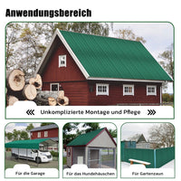 22x Profilblech Metall Dachblech  Platten Stahlblech