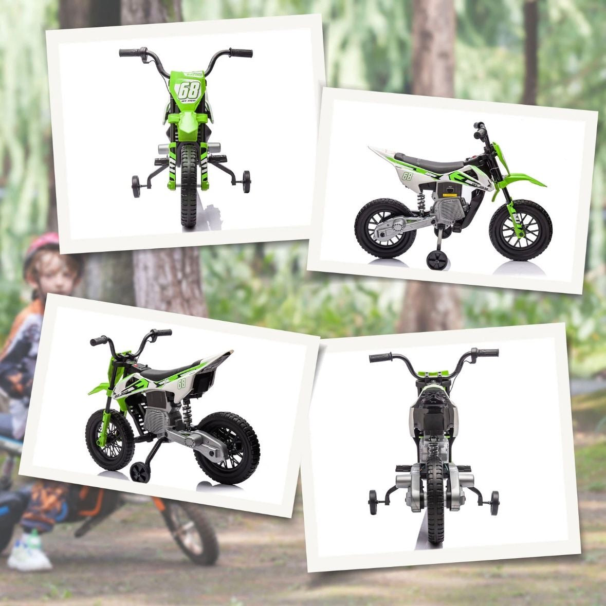 Kinder Elektro Motorrad 12V Kindermotorrad Spielzeug