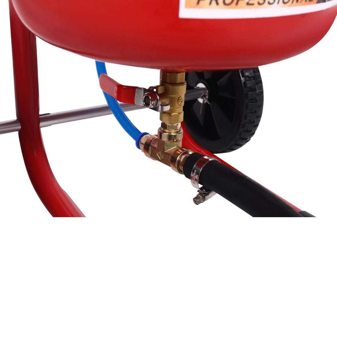 Mobiles Sandstrahlgerät 19L Sandstrahler Sandstrahlanlage