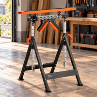 Rollenständer 200kg Rollenbock Höhenverstellbar 84-127cm Arbeitsbock Bock
