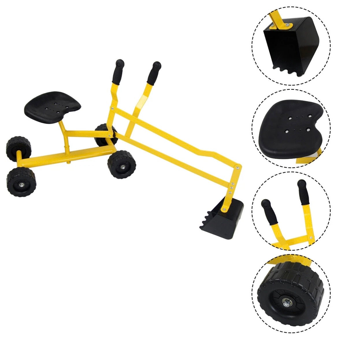 Sandkastenbagger Sitzbagger Sandspielzeug Sandkasten Grabspielzeug