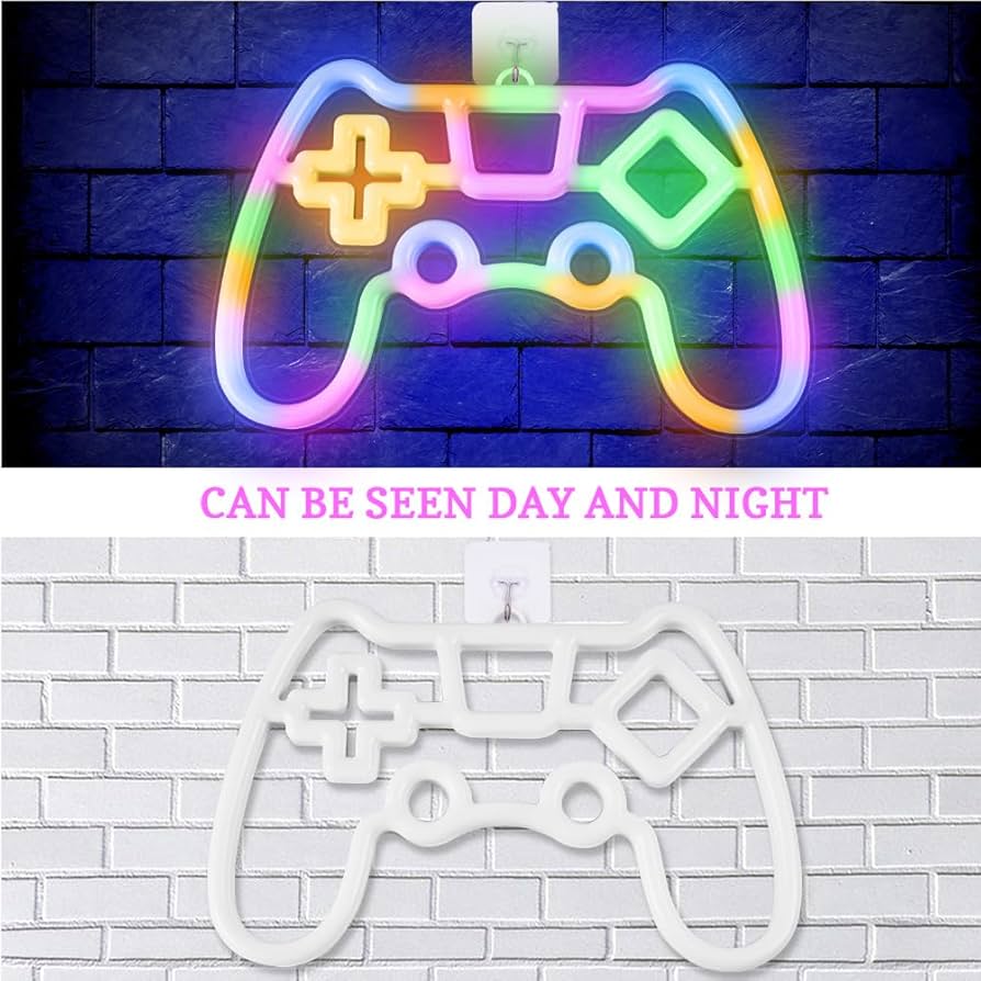 Gaming Neon Schild Wanddeko LED Schild Schlafzimmer