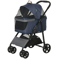 2in1 Hundebuggy Transporttasche Haustiere Katzenbuggy