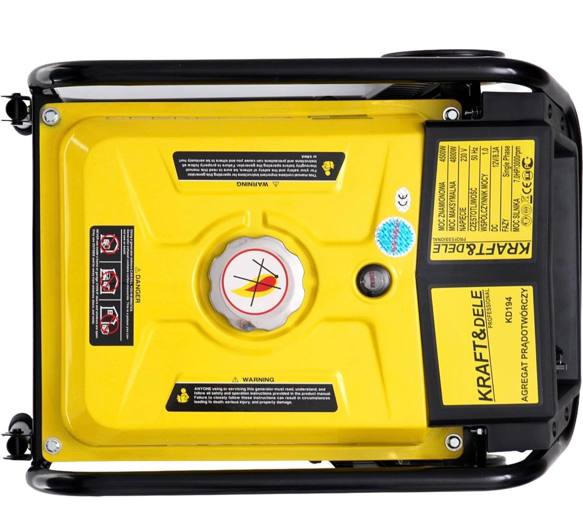 Inverter Stromgenerator 4,8 kW 230V Notstromaggregat Generator