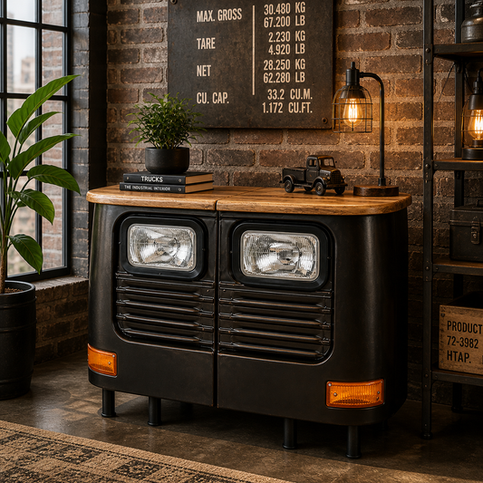 Antik Industrial Lkw Sideboard
Möbel Deko Tisch
