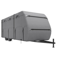 Wohnwagen Schutzhülle 550-610cm Wohnwagenabdeckung Abdeckung Schutz Wetterfest