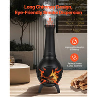 Gartenkamin Outdoor Feuerstelle Kaminofen Terassenofen Kamin