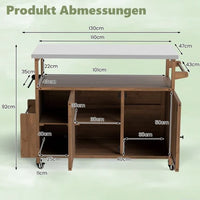 Grillwagen Grilltisch Grillschrank Outdoor Grill