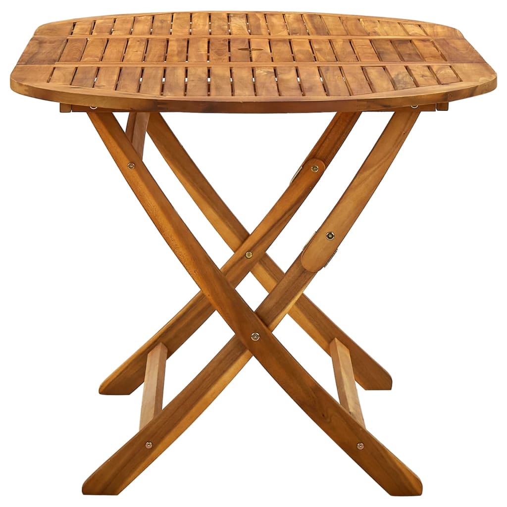 Klappbarer Gartentisch 160x85x75cm Holztisch Klapptisch