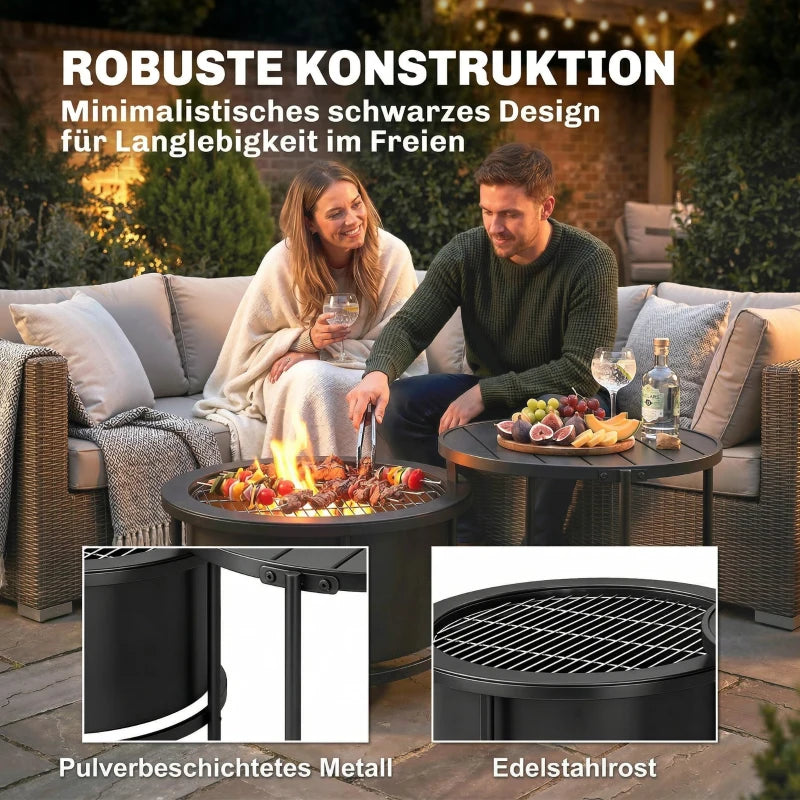 Feuerschale Feuerstelle Tisch Heizen Outdoor