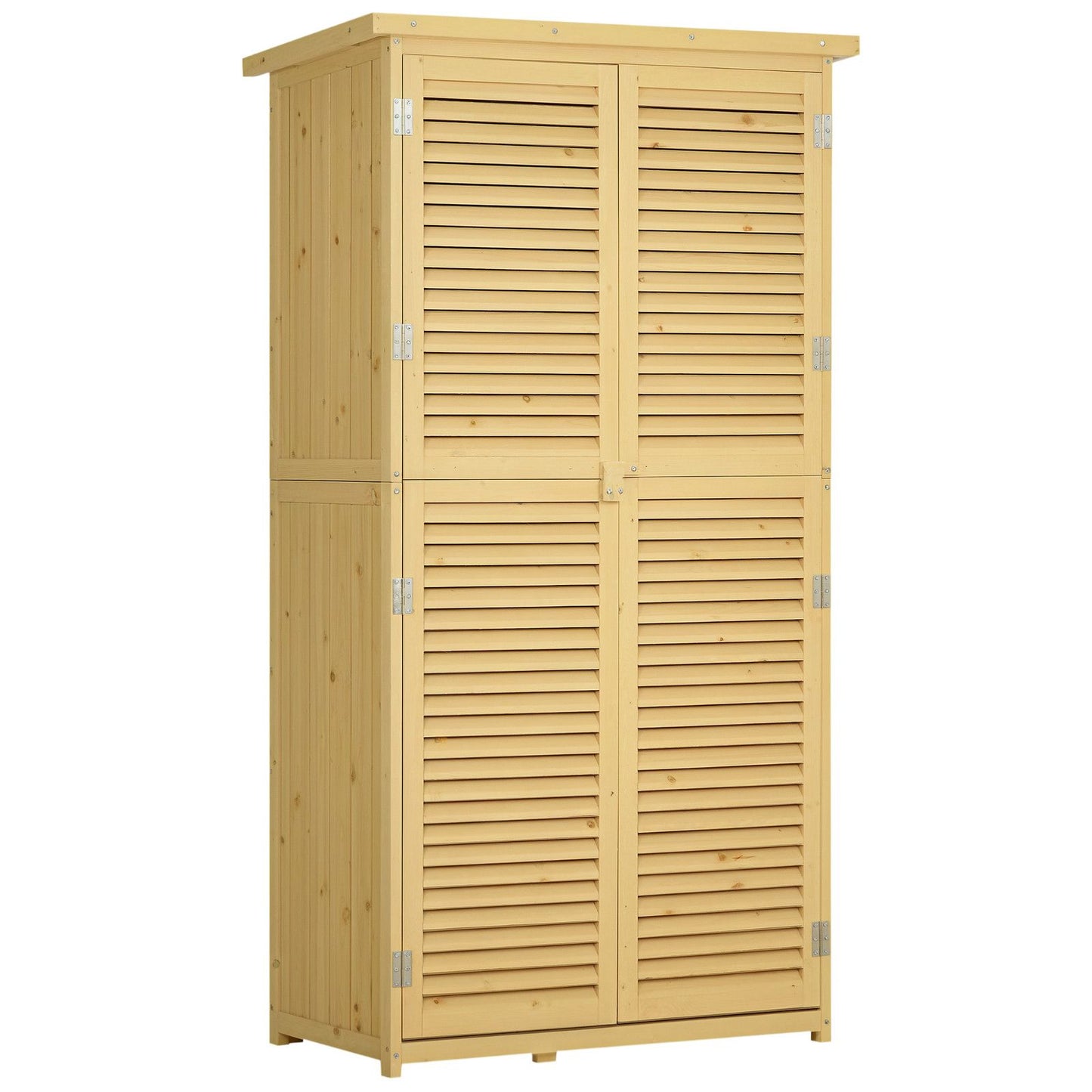 Gartenschrank Geräteschuppen 160cm Geräteschrank Schrank Gartenmöbel