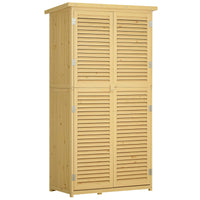 Gartenschrank Geräteschuppen 160cm Geräteschrank Schrank Gartenmöbel