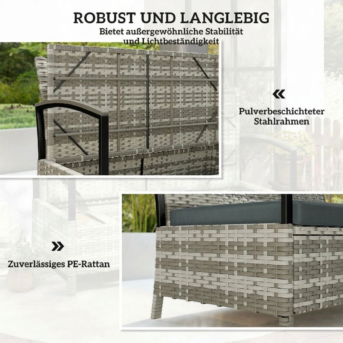 Gartenbank Sitzbank Stauraum Bank Hausbank Garten Spiel