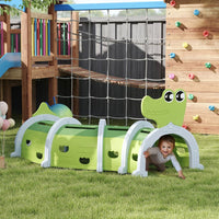 Krabbeltunnel Kinderspielzeug Spieltunnel 194cm Krokodiltunnel