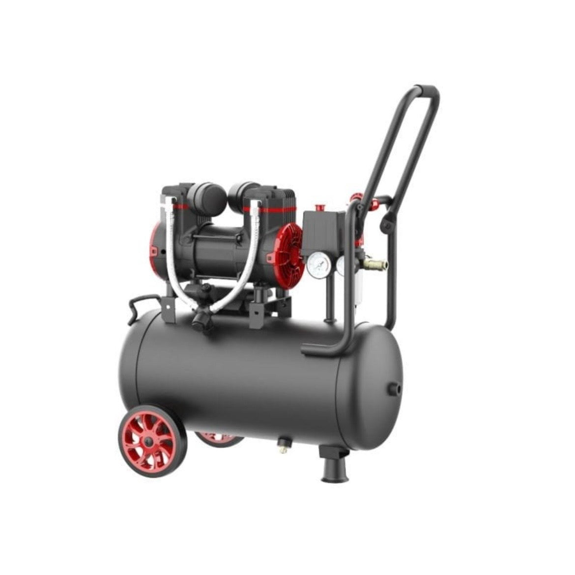 Industrieller Ölfreier 24L Kompressor Pumpen 230V Werkstatt