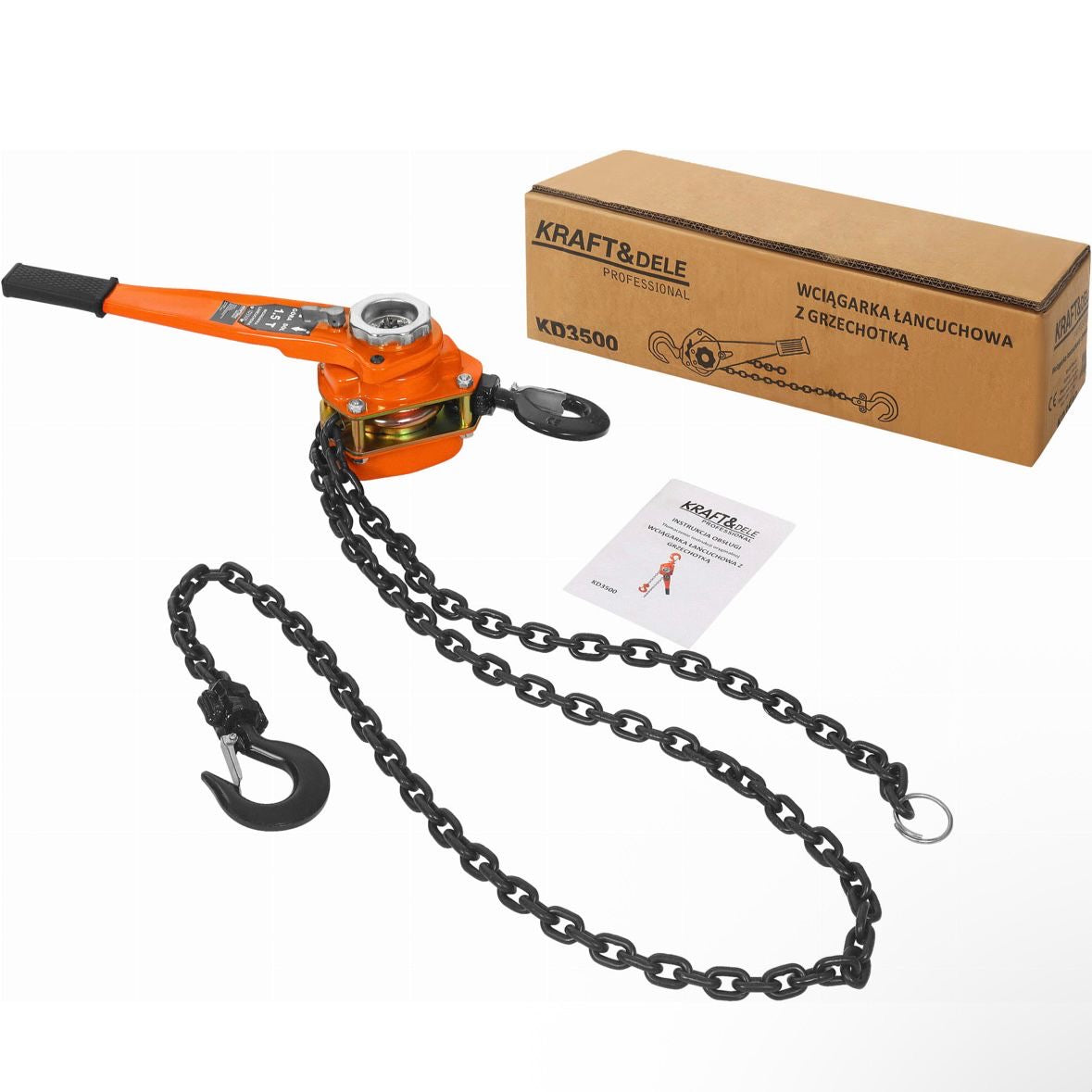 Handkettenzug 1,5t 3m Kettenzug Handkette Werkstatt Zug