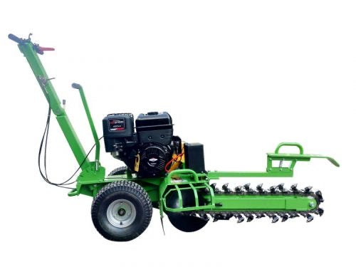 Grabenfräse Kabelfräse 14PS Benzinmotor Fräse Hacke 420ccm