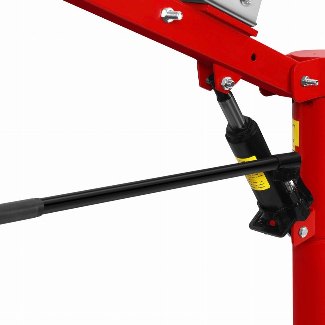 Hydraulischer Ladekran mit Seilwinde 450kg Werkstattkran