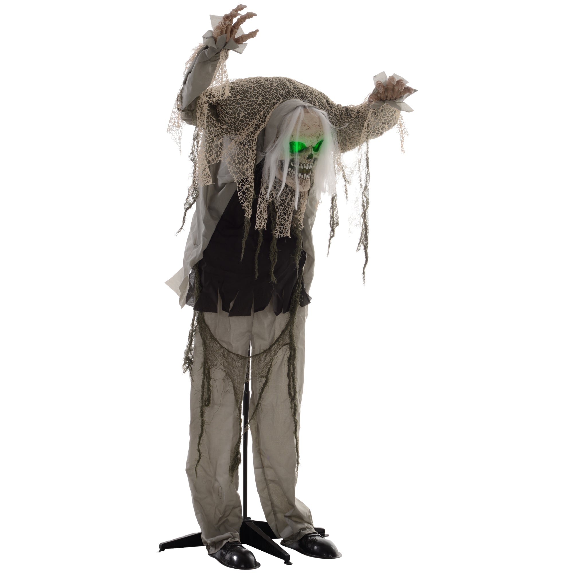 Halloween Animatronic Skelettgespenst 160cm Deko Skelett Geist
