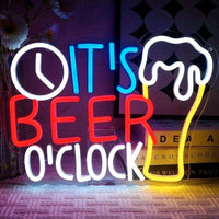 Cold Beer LED Neon Schild Leuchtschild Bar Kneipe Partykeller Deko