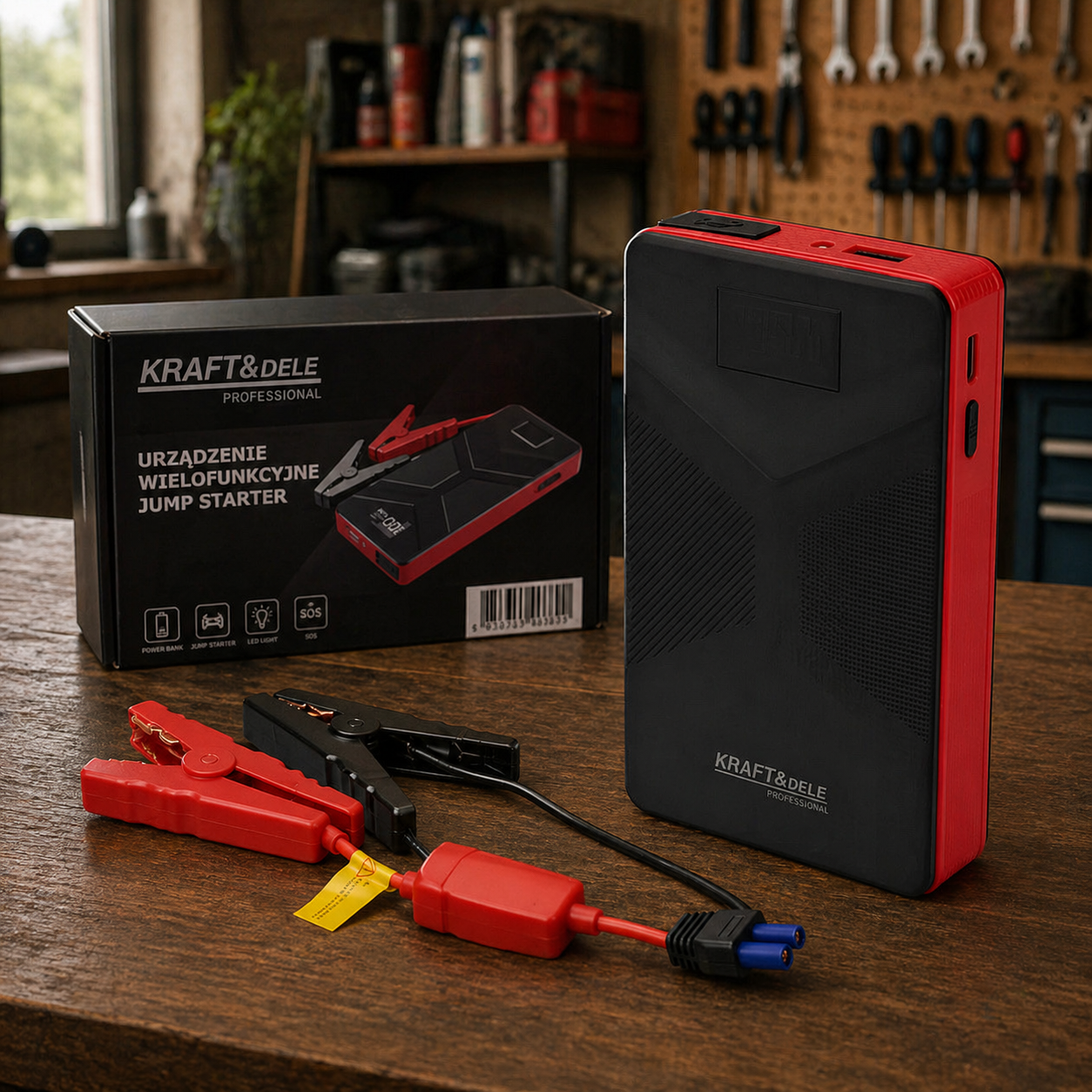 Starthilfe Powerbank 12V 800A Auto Motorrad Diesel
