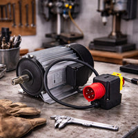 Elektromotor 5,2kW 400V Industriemotor Motor Schalter