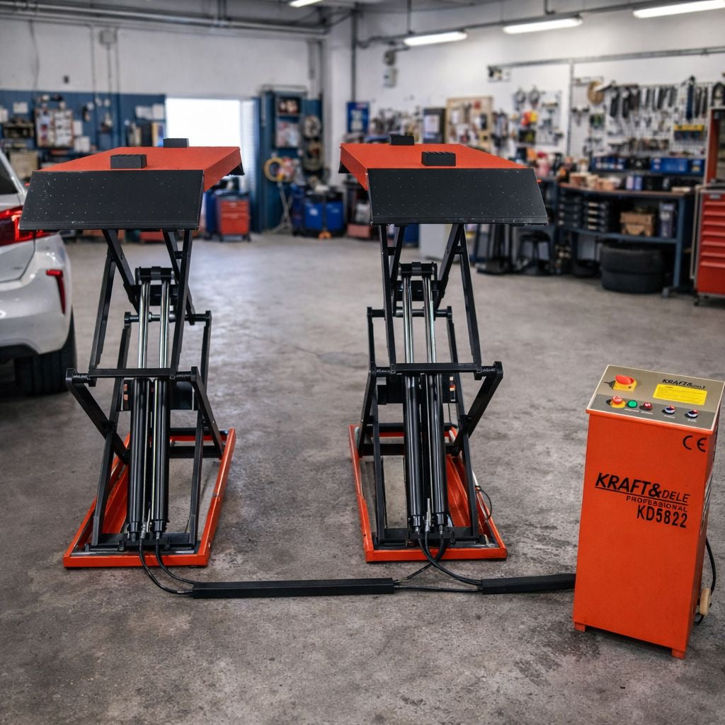Scherenhebebühne Hebebühne KFZ Werkstatt Bühne