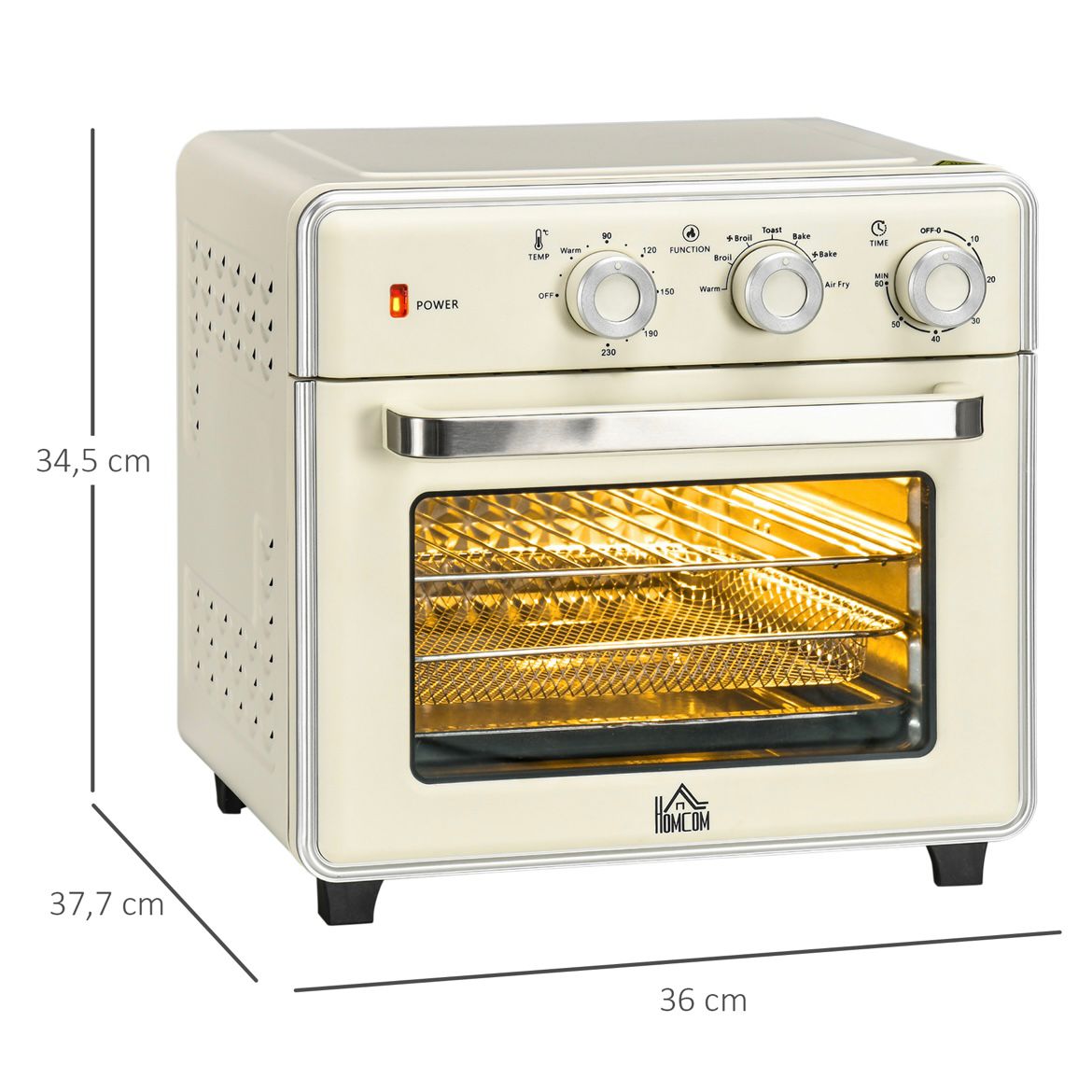 Miniofen Backblech Backrost 1400W 
Küchenarmaturen Küche