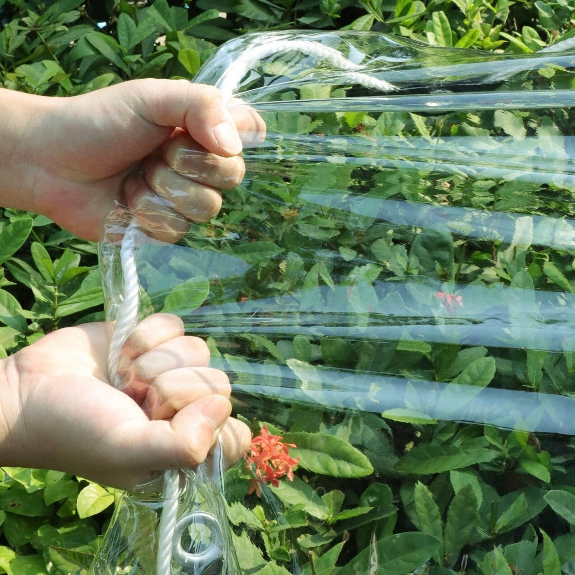 Wasserdichte Transparente Plane 3x4m Schutzplane Folie Klare