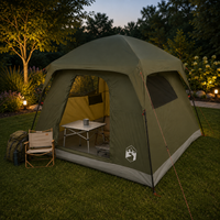 Zelt Kabinenzelt 244x213x183cm Campingzelt Outdoor Familienzelt