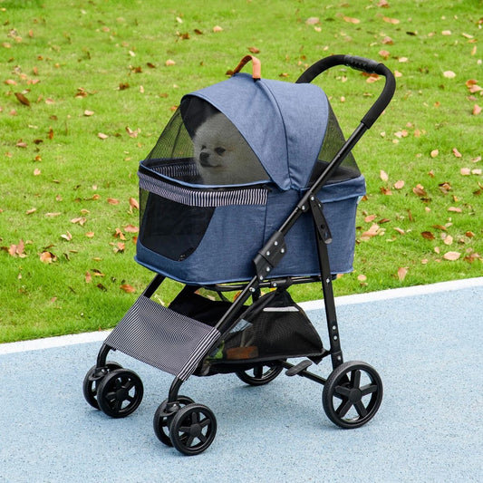 2in1 Hundebuggy Transporttasche Haustiere Katzenbuggy