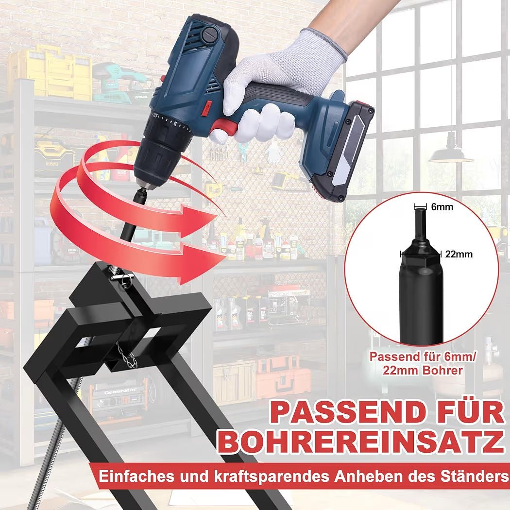 Rasentraktor Hebebühne Mäherheber bis 400kg Kippvorrichtung Mäher