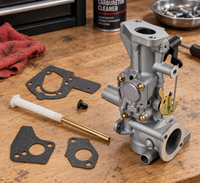Vergaser Dichtungssatz 5HP Motoren Ersatzteil Benzin Kunststoff Silber