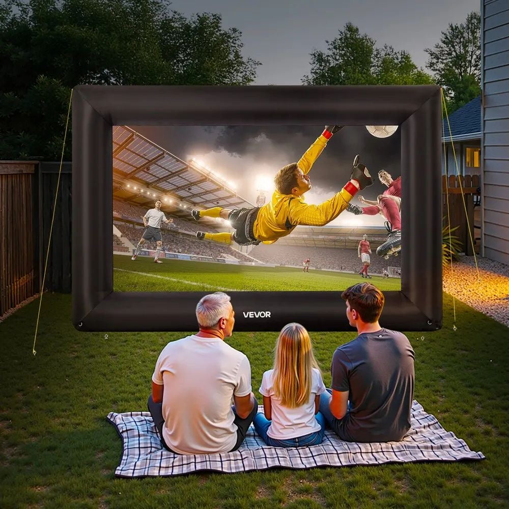 XXL Aufblasbare Projektionsleinwand Outdoor Kino Leinwand Gebläse
