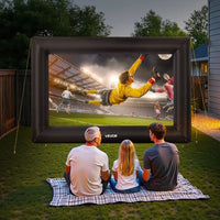 XXL Aufblasbare Projektionsleinwand Outdoor Kino Leinwand Gebläse