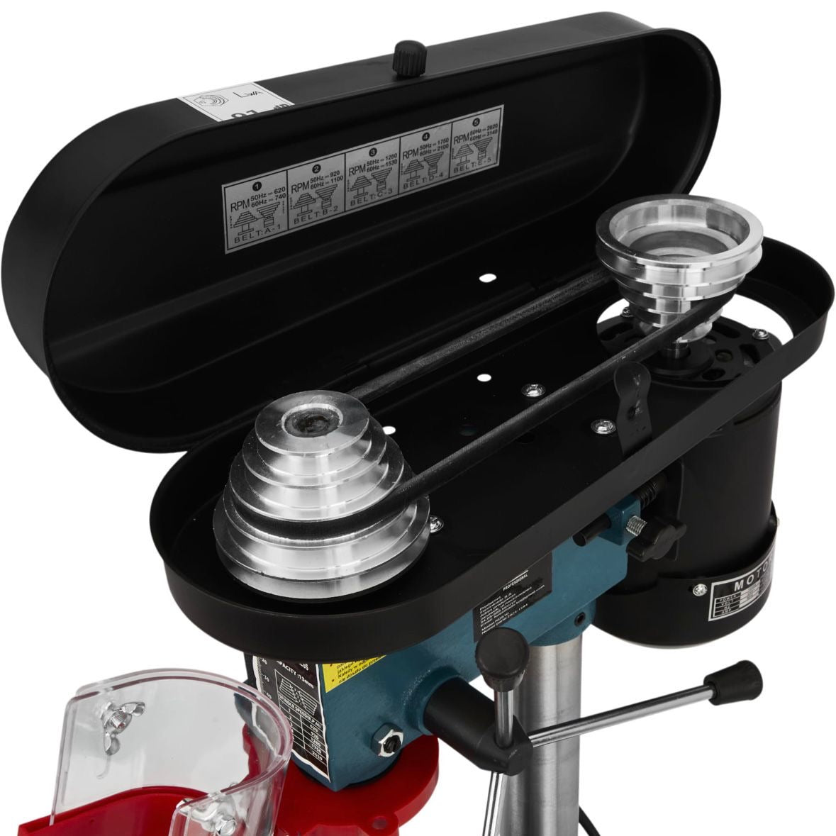 Säulenbohrmaschine 1550W Bohrer Bohrmaschine Standbohrmaschine Maschine