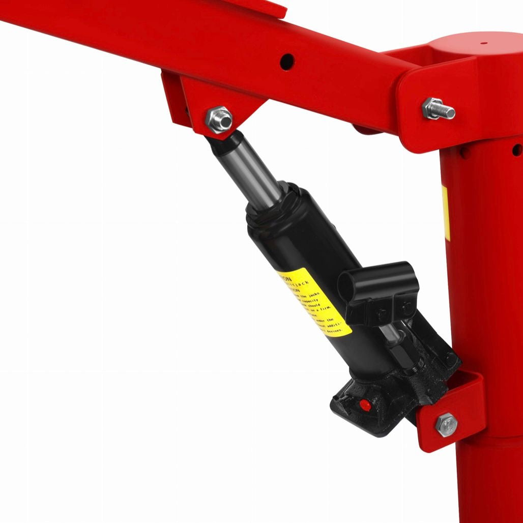 Hydraulischer Ladekran mit Seilwinde 450kg Werkstattkran
