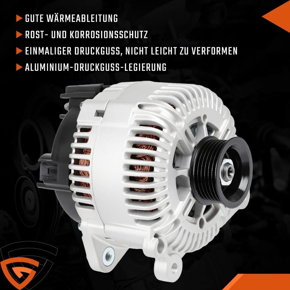 Lichtmaschine Generator 180-A Für Audi A6 4F C6 2.7 3.0 TDI BJ 04-11