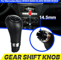 6 Gang Schaltknauf Schalthebel Knauf Hebel für Mercedes-Benz W203 W209 W204 C250