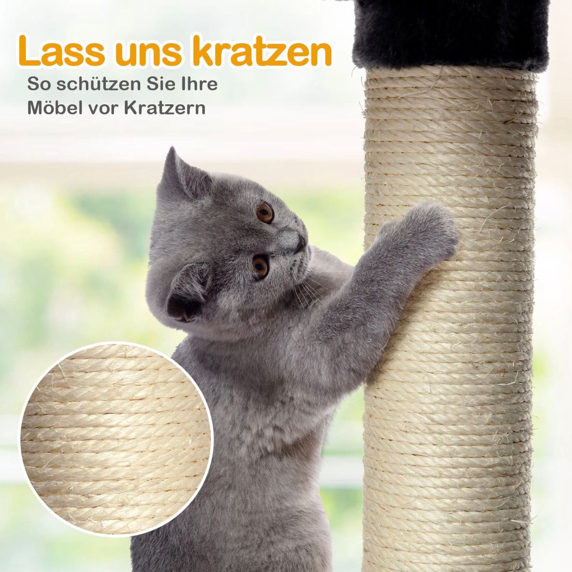 Katzenkratzbaum Kletterbaum Katzenbaum Spielbaum Kratzmöbel
