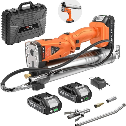 2in1 Akku Fettpresse Werkstattpresse Elektrisch Presse Werkstatt