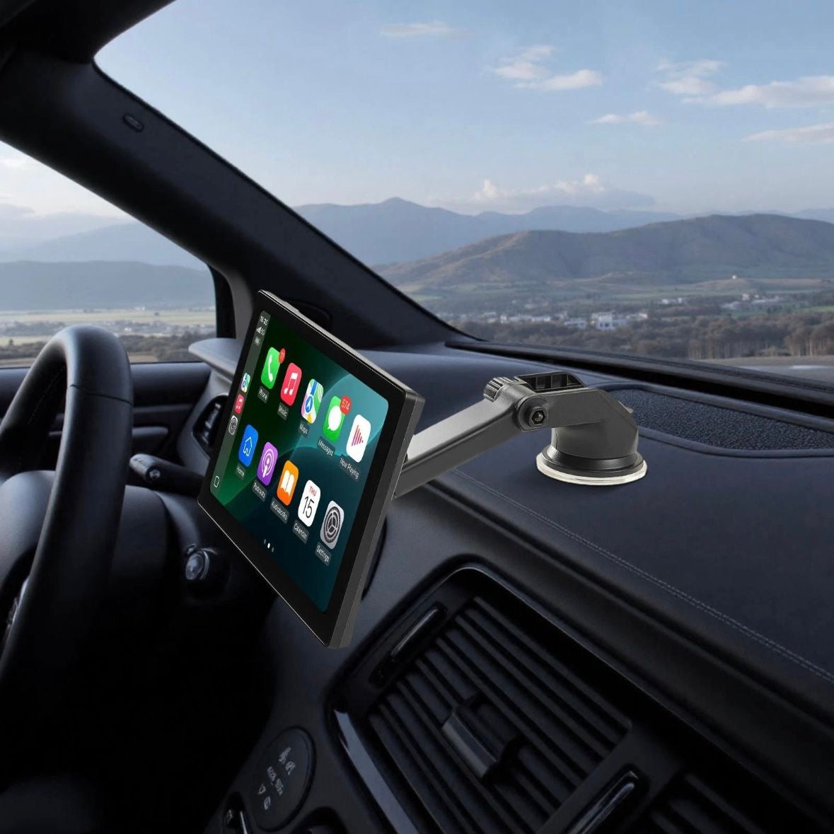 Autoradio CarPlay Touchscreen 228,6mm
Android Front-/Rückkamera
