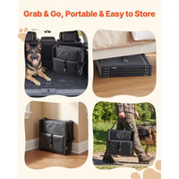 Hundetreppe Auto faltbar Einstiegshilfe Hundeleiter 4 Stufen 113kg