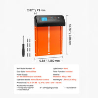 Hühnerklappe 350x250x73mm Hühnerstalltür Hühnertür Batteriebetrieben