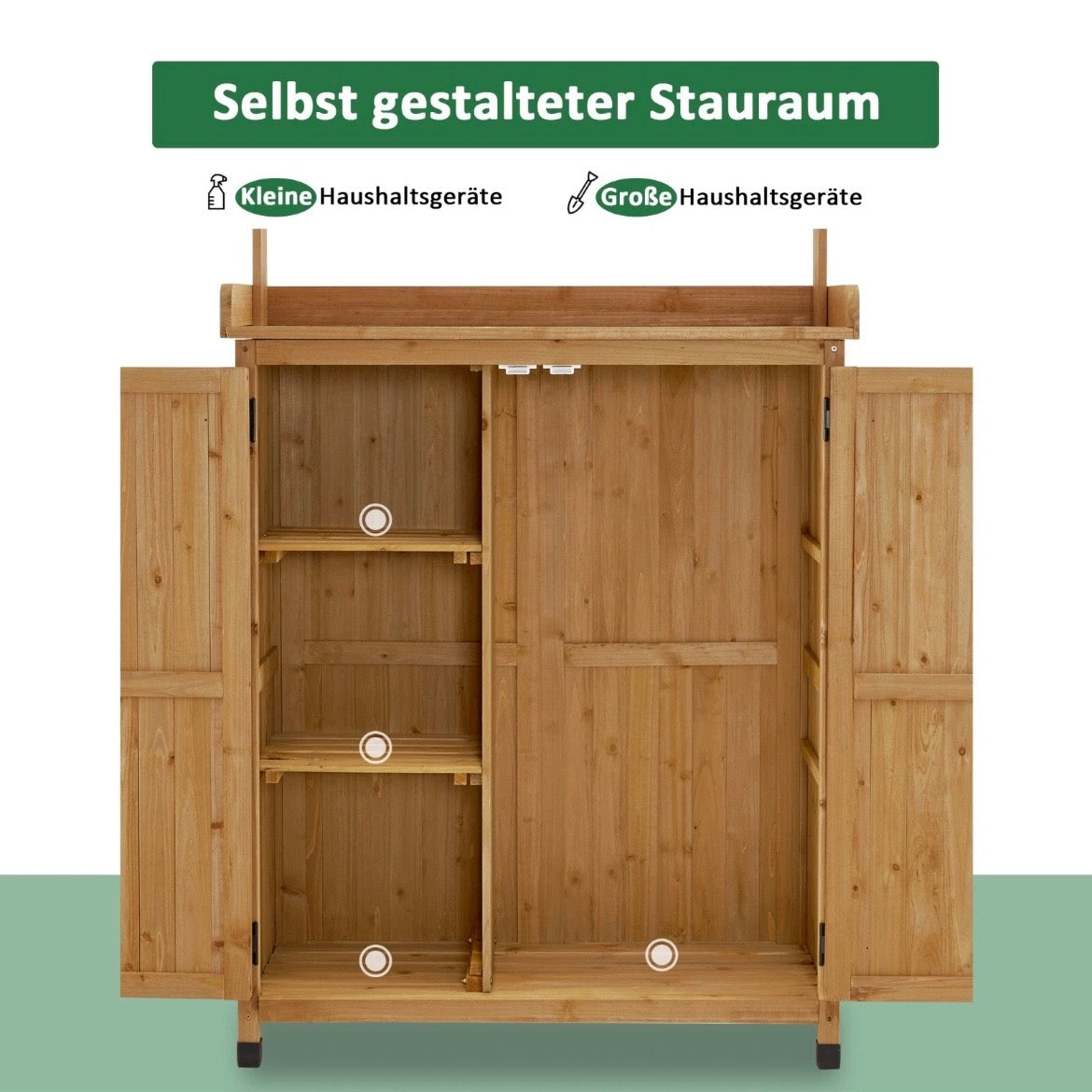 Pflanztisch Outdoor Gärtnertisch Blumentisch Gartentisch Pflanzen Tisch
