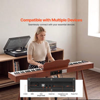 Digitalpiano 88 Tasten Piano Digital Instrument Elektrisch USB MIDI