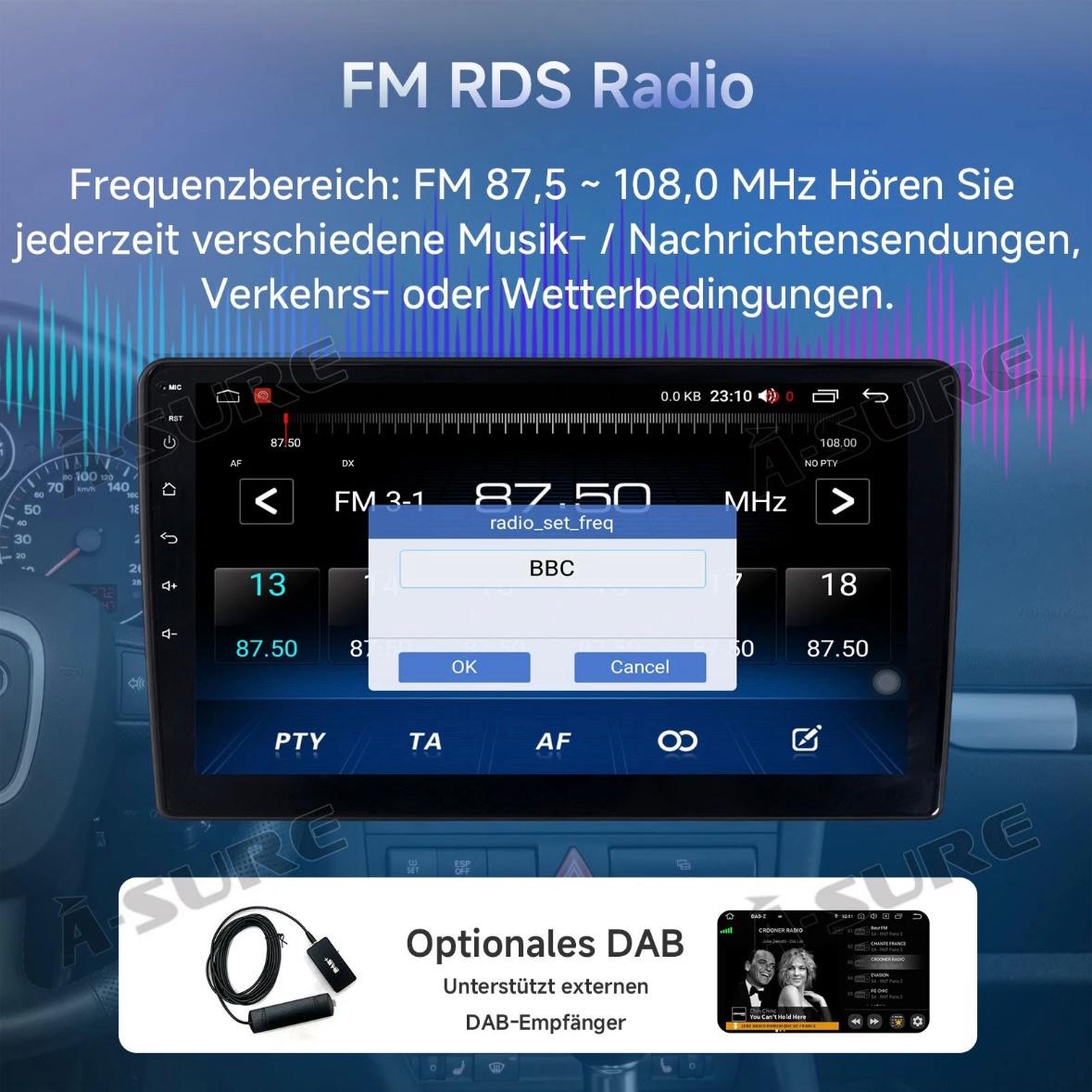 Android14 Apple Carplay Autoradio Für Opel Astra H Vectra Corsa C D Zafira B SWC