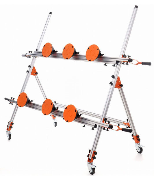 Transporthilfe Fliesen Glas 160–360cm Baustelle Fliesenträger