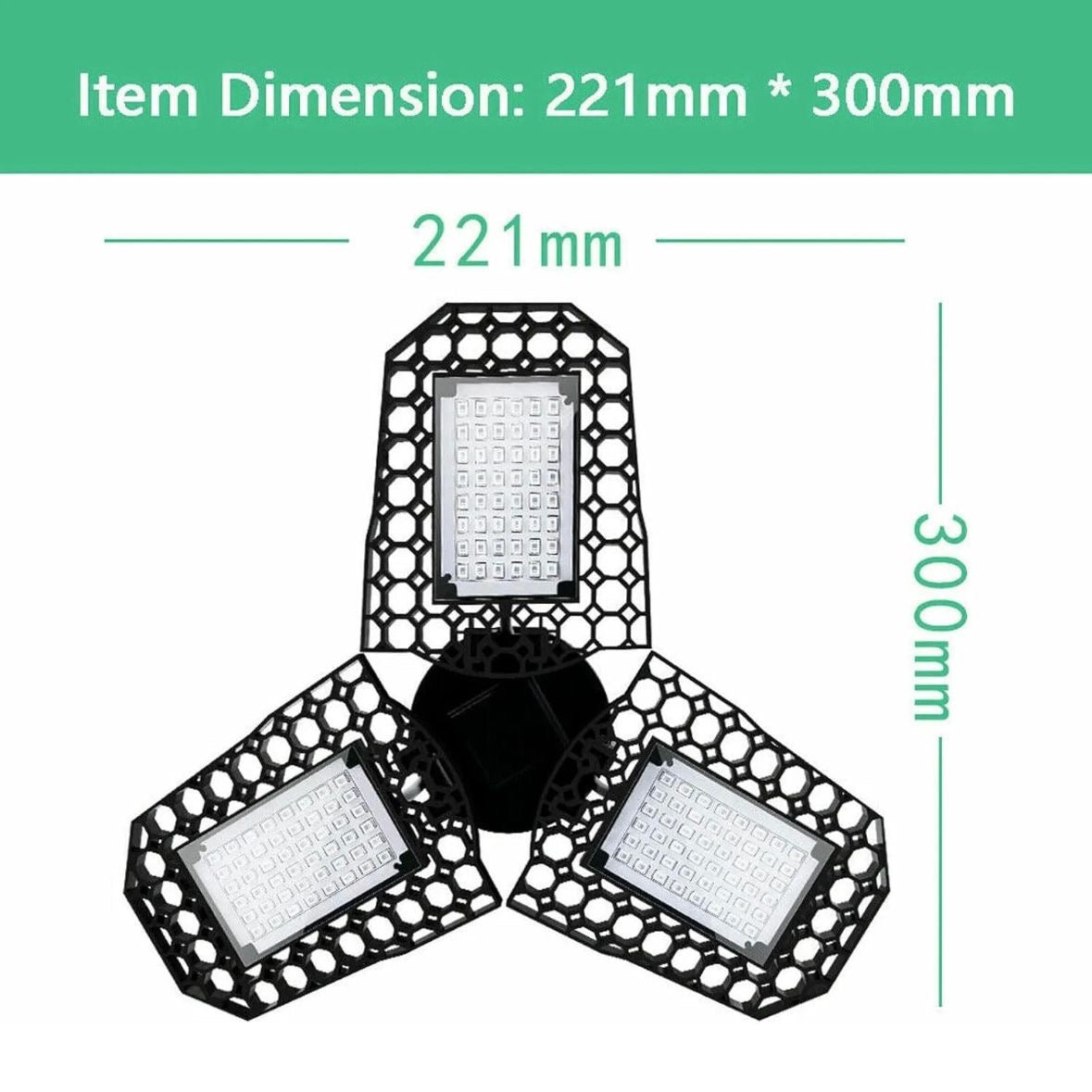 LED Pflanzenlampe Vollspektrum Zimmerpflanzen Wachstumslampe